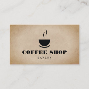 Kaffe Kopp Visitkort