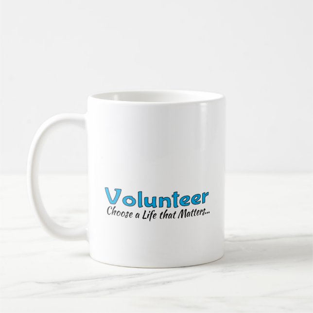 Kaffe Kopp: Volunteer Kaffemugg (Vänster)