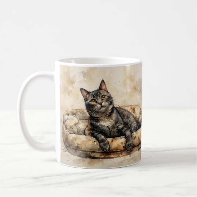 Kaffe koppar 4 Cat Lovers! (Vänster)