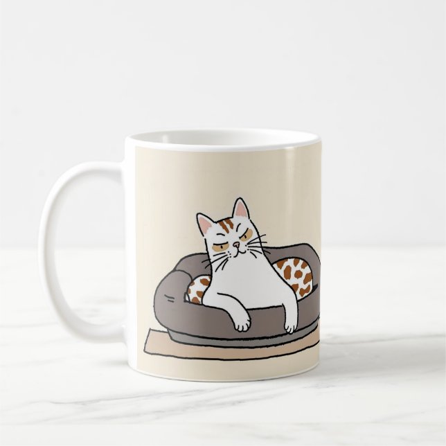 Kaffe koppar 4 Cat Lovers! (Vänster)
