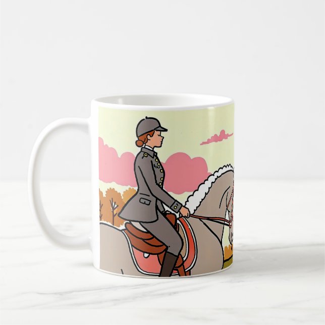 Kaffe koppar 4 Horse Lovers! (Vänster)
