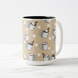 Kaffe koppar bakgrundskökökök mugg