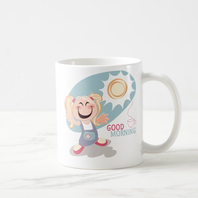 Kaffe koppar - Bra Morgon Whimsical Kitchenware (Höger)