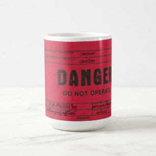 Kaffe koppar för faramärkreanpassade