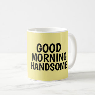 Kaffe koppar för honom, Bra Morgorhandtag