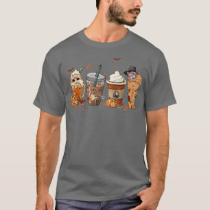 Kaffe koppar Ghost Hallskuldat T Shirt