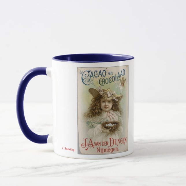 KAFFE KOPPAR - HETT COCOA - VINTAGE MUGGAR - GIFTS (Vänster)