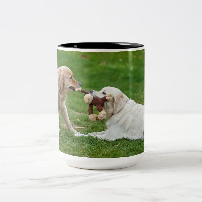 Kaffe koppar, Hett Kakao Två-Tonad Mugg (Center)