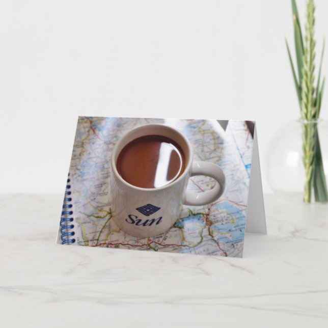 Kaffe koppar Kopp Kort (Framsida)