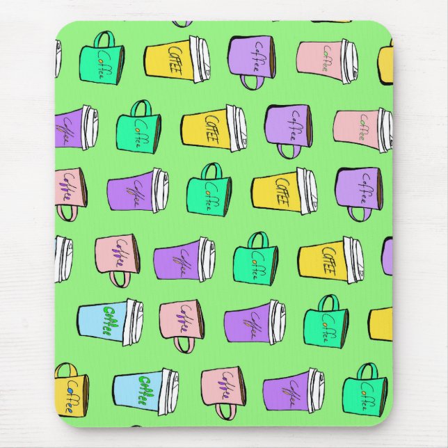 kaffe koppar musmatta (Framsidan)