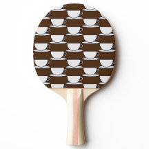 Kaffe koppar Ping Pong Paddle