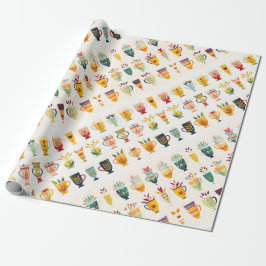 Kaffe koppar presentpapper