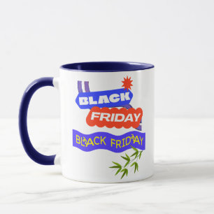 "Kaffe & Korg – Black Friday-hysteri" Mugg