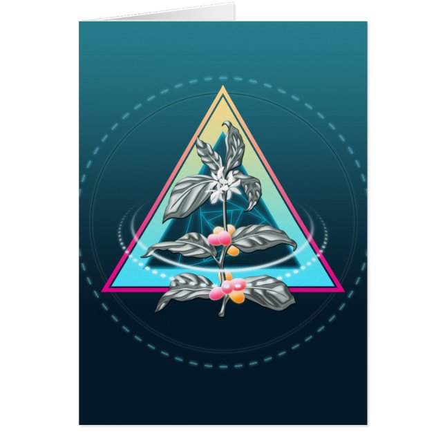 kaffe, kosmico OBS kort (Framsidan)