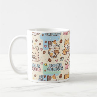 Kaffe Kramar Söt Klassisk Mugg, 11 oz Kaffe Mugg