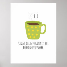 KAFFE Kristet formspråk Poster