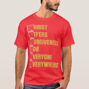 Kaffe Kristna Kaffeinfanatiker Trogna Följare T Shirt