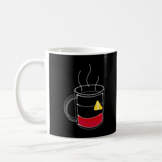 Kaffe Kritiskt lågt Kaffemugg (Vänster)