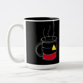 Kaffe Kritiskt lågt Två-Tonad Mugg