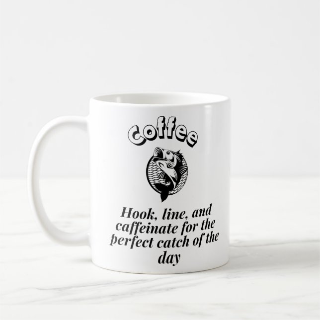 Kaffe Krok Line och kaffeinat för Perfekten Kaffemugg (Vänster)