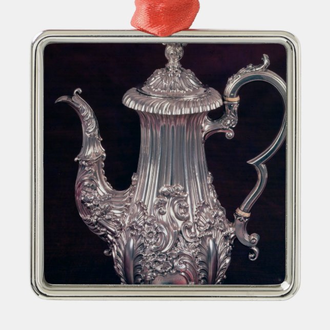 Kaffe-kruka av John Watson, Sheffield, 1818 Julgransprydnad Metall (Framsidan)
