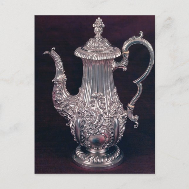 Kaffe-kruka av John Watson, Sheffield, 1818 Vykort (Framsida)