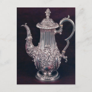 Kaffe-kruka av John Watson, Sheffield, 1818 Vykort