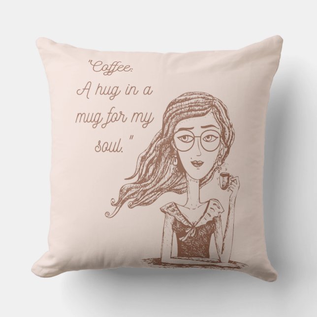 kaffe kudde (Framsida)