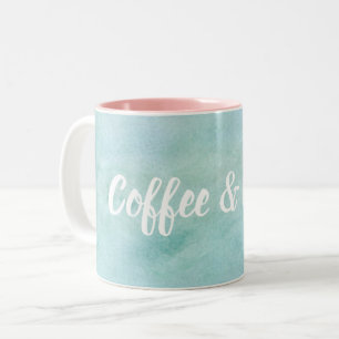 Kaffe & kylamugg Två-Tonad mugg