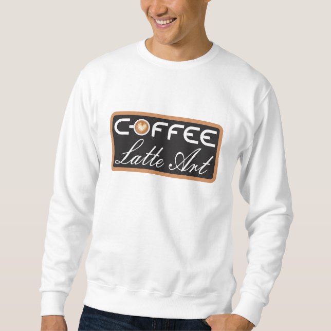 Kaffe Lång Ärmad Tröja (Framsida)
