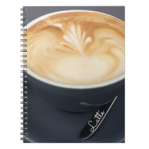Kaffe Latte Anteckningsbok