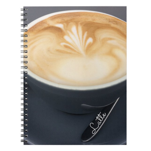 Kaffe Latte Anteckningsbok (Framsidan)