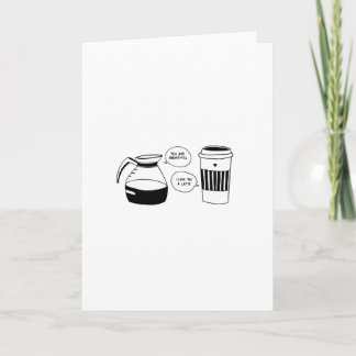 Kaffe Latte Valentines Kärlek Helgkort