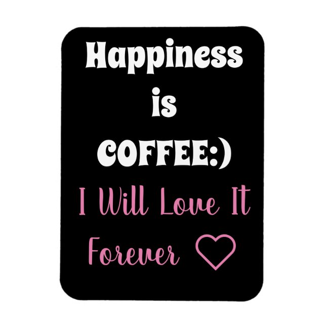 Kaffe, lekmagnet magnet (Vertikal)