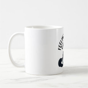 Kaffe Lemur Illustration Cute Madagascar Primat Kaffemugg