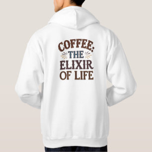 Kaffe: Livets Elixir Hoodie
