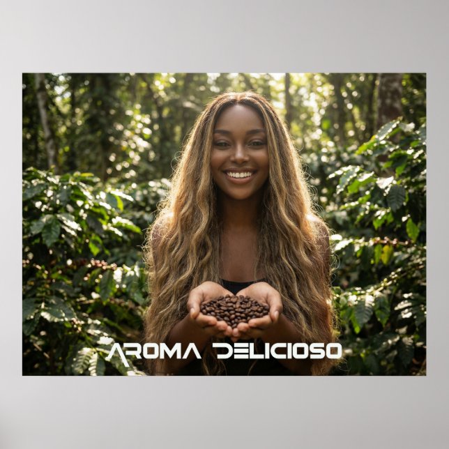 KAFFE - LJUVLIG AROM POSTER (Framsidan)