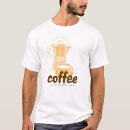 Kaffe löser allt t shirt