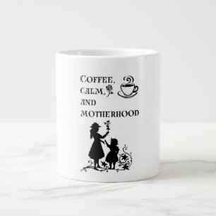 Kaffe Lugn Moderskap Silhouette Art Jumbo Mugg