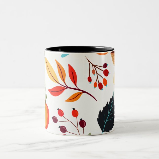 Kaffe lycklig Färg Mugg (Center)