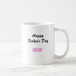 Kaffe lycklig Fars dag Mamma Mugg