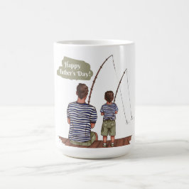 Kaffe lycklig Fars dag Mugg