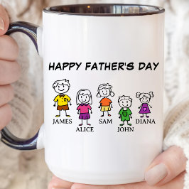 Kaffe lycklig Fars dag Mugg
