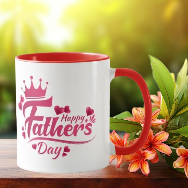 Kaffe lycklig Fars dag Mugg (Skapare uppladdad)