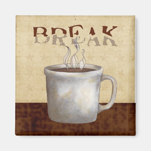 kaffe magnet (Framsidan)