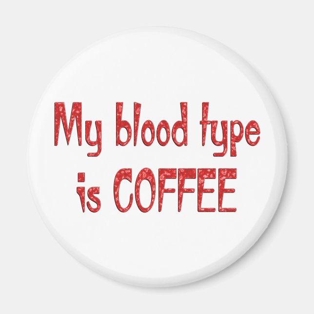 Kaffe Magnet (Framsidan)