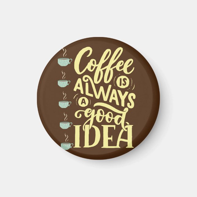 kaffe magnet (Framsidan)