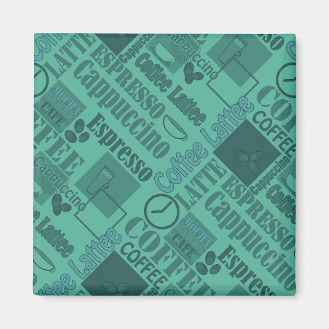 Kaffe Magnet (Framsidan)