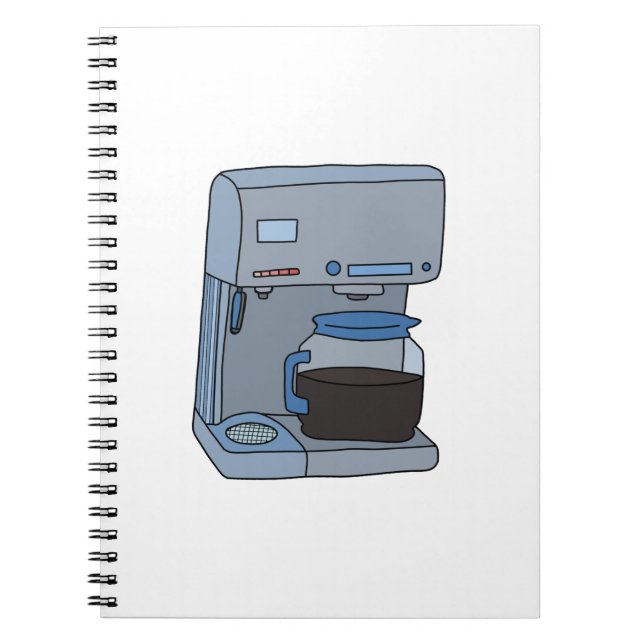 Kaffe Maker Anteckningsbok (Framsidan)