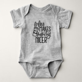 Kaffe Makes Mamma Nicer One-Biet T Shirt